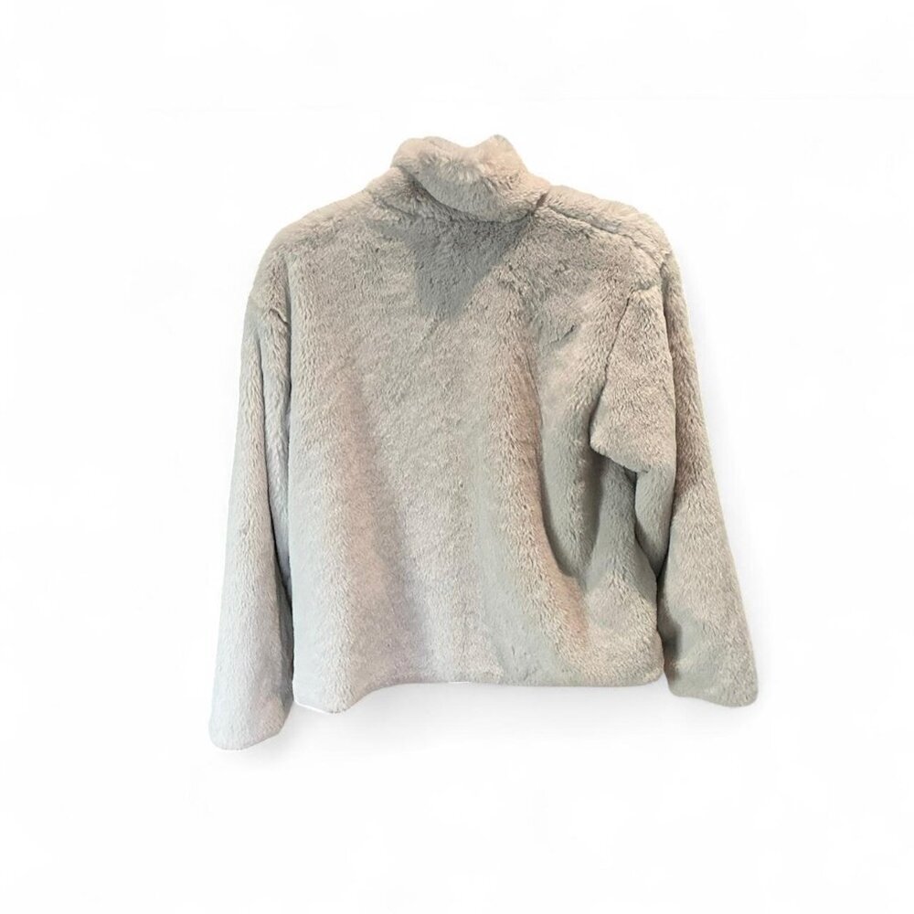 Patagonia Lunar Frost Jacket Faux Fur Soft Full Zip - Picture 2 of 4